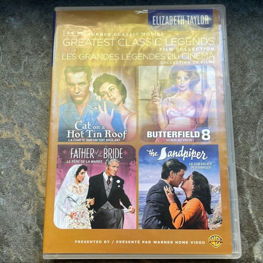 Liz Taylor Greatest Classic Legends Hollywood DVD set collection